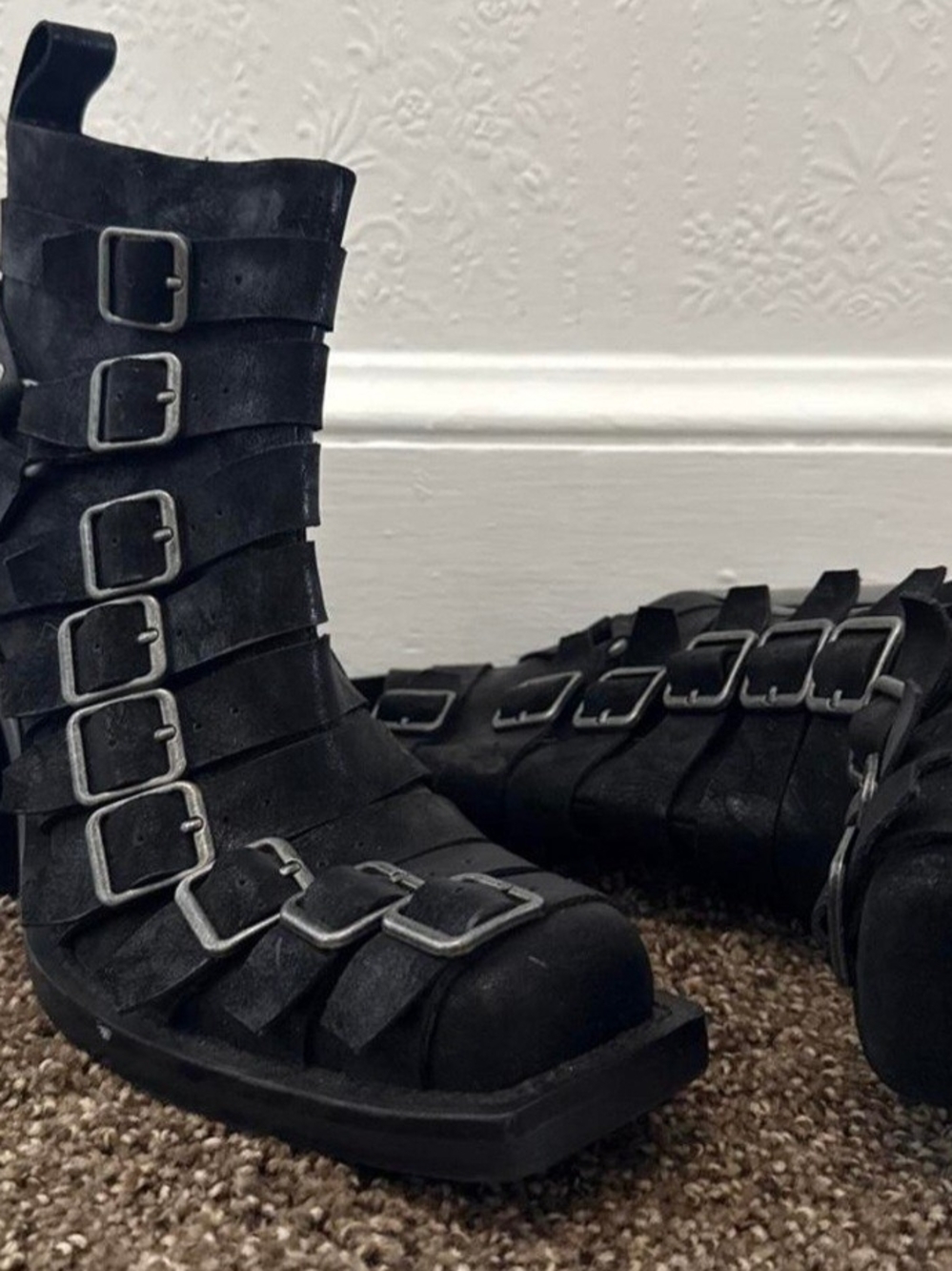 Jeffrey Campbell Nothing But Buckles Boots - Picture 4 of 5